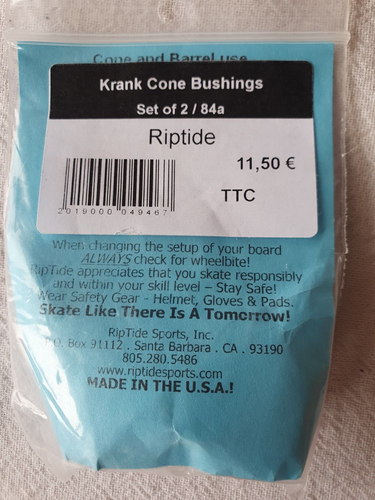 2 cônes Krank cone bushings 87a Riptide (hav