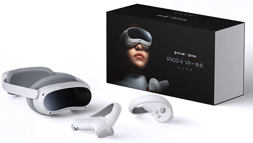 PICO4 128/256GB All-in-One VR Headset Glasses White Lightweight Wireless Latest - Image 2 of 4