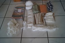 Großes,älteres Soff Bordüren-Gardinen Bordüren Konvolut