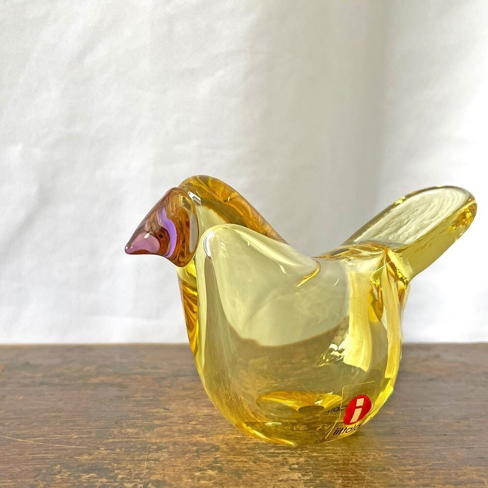 断*♡様 /Birds by Toikka Sieppo iittala Birds by Toikka Sieppo Lemon Yellow & Amethyst, 2015