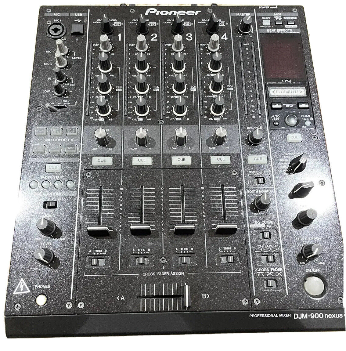 Pioneer DJM-900NXS 4ch Professional DJ Mixer DJM900NXS Excellent Condition