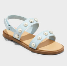 Toddler Selene Pearl Sandals Blue - Cat  Jack - CHOOSE SIZE