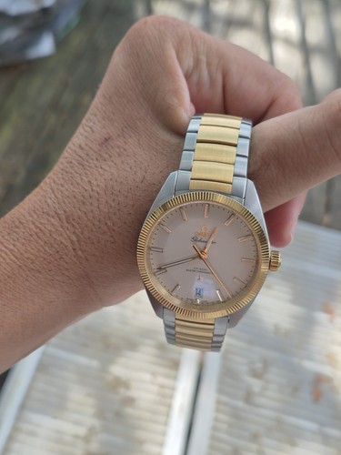 Omega Globemaster 2-Tone 18k Co-Axial Master Chronometer Watch - Box & Papers