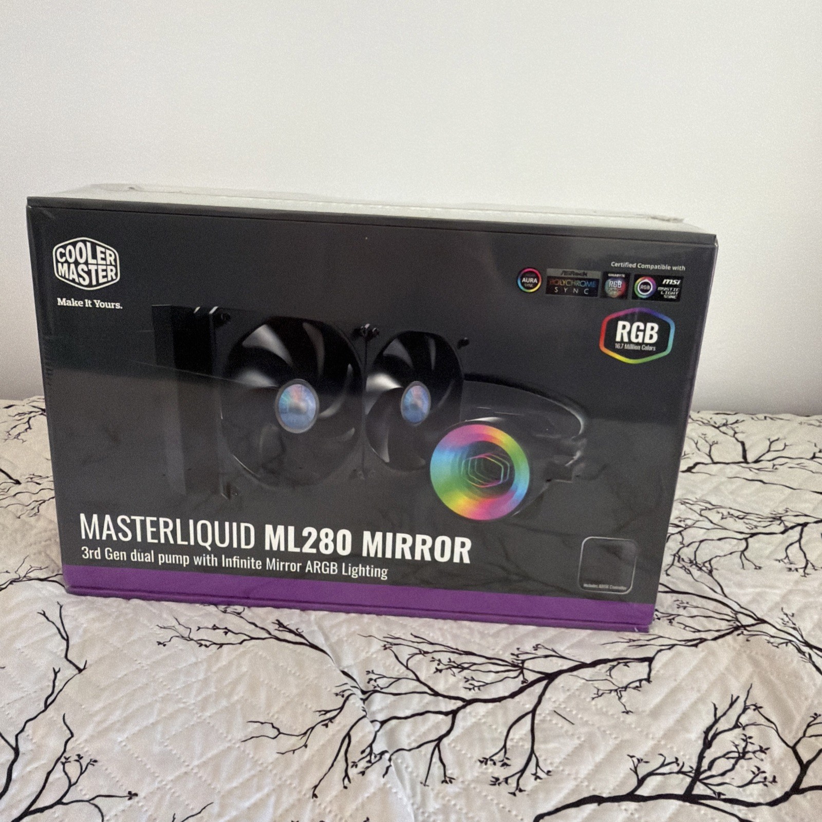 Master Masterliquid Ml280 Aio Liquid Cpu Cooler - New