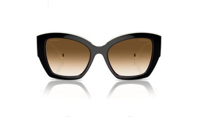 Chanel 6058 165651 53 Black Milky White Brown gradient  display picture 3