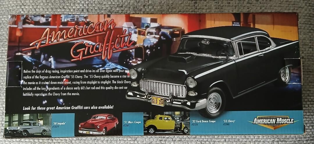 ミニカー American Graffiti '55 Chevy ERTL American Muscle: American Graffiti - 1955 Chevy Limited