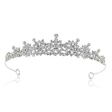 Wedding Tiaras and Crowns, Rhinestone Bridal Crown Princess Tiara Headpieces
