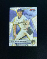 2025 Topps Bowman's Best Jacob Misiorowski #TP-12 Lazer Refractor 87/350 QI95