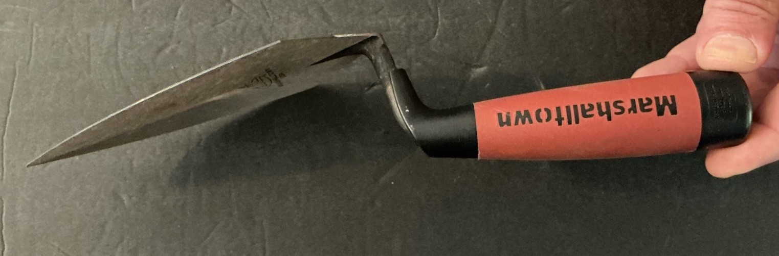 NOS Marshalltown 45-6 Brick Pointing Trowel, Durasoft Handle, 6 In. 