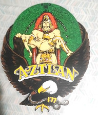 Vintage "AZTLAN" - IRON ON TRANSFER - Heat Transfer