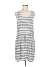 Olive and Oak Women Gray Casual Dress M