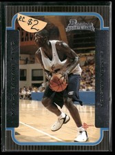 2003-04 Bowman #128 Malick Badiane Houston Rockets Rookie