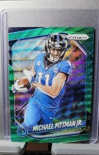 2025 Panini Prizm - Michael Pittman Jr. #23 Green Wave Prizm