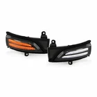 2 DYNAMIC MIRROR INDICATORS BLACK FOR Subaru Impreza Legacy WRX
