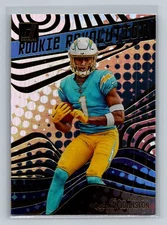 Quentin Johnston 2023 Panini Donruss #RR-15 Rookie Revolution LA Chargers