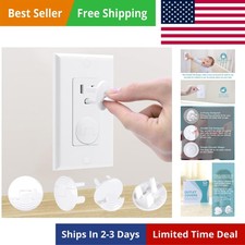 Outlet Covers Baby Proofing 52 Pack, Plug Covers for Electrical Outlets, Outl...