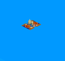 Webkinz Online Halloween Witch's Banquet Place Setting Virtual Item