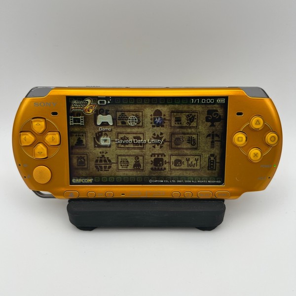 [ RARE ] Sony PSP 3000 Bright Yellow Carnival Colors PSP-3000BY No Box