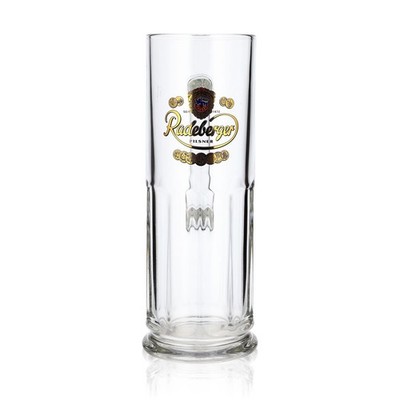 Radeberger Bier Glas 0,5l Seidel Krug goldenes Logo mit oberen Wappen