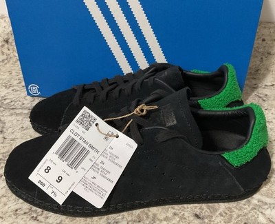 Adidas x CLOT Stan Smith Sneakers JQ9227 Black Green Mens Sz 8 Womens Sz 9 New