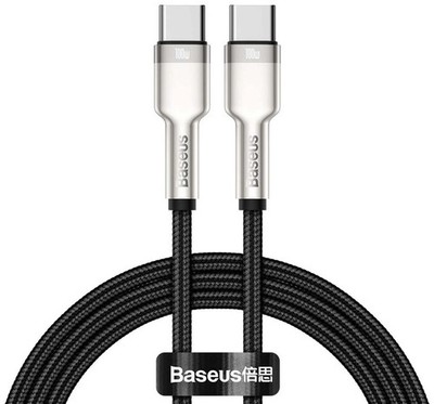 Baseus CATJK-C01 1m 100W USB-C to USB-C Cable Fast Charge (BASEUS)