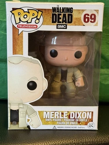 Funko Pop! Vinyl The Walking Dead Merle Dixon #69 Figure Edition Three