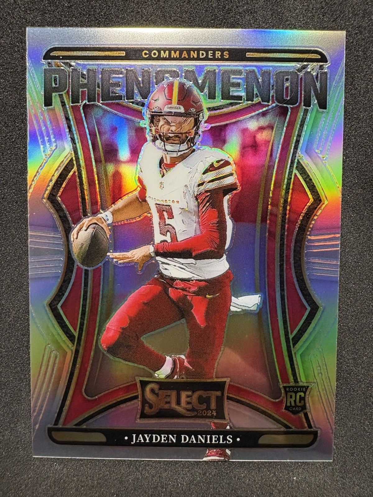 2024 Panini Select - Phenomenon Jayden Daniels #2 Silver Prizm (RC)