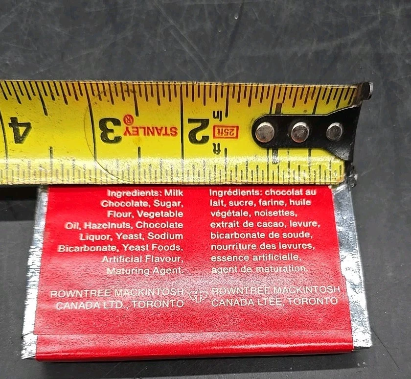 Rowntree’s Kit Kat Chocolate Bar Vintage Sealed Candy Bar Rare - Image 3 of 3