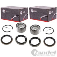 2X A.B.S. RADLAGER-SATZ Hinten Beidseitig Passend FüR Toyota Celica