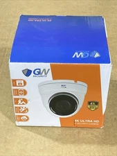 GW Security GW8536MIC IP Security Camera, 3.6mm, 4K Ultra HD Brand New