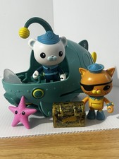 Octonauts Lot Gup A Mission Submarine Captain Barnacles Kwazii Starfish Figures