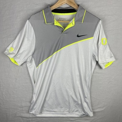 Oregon Ducks Shirt Mens Small Nike Rory McIlroy Tour Performance Polo Team Issue