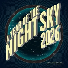 Ziga Media,  Year in the Night Sky 2026 Wall Calendar, 12'' X 12'', 12-Month Cal