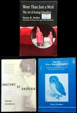 Three Psychology Therapy Textbook books x 3 Bundle Anorexia Eating Disorder