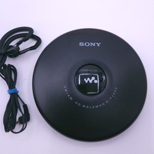 Sony Walkman D-FJ003 Black Digital AM/FM CD-R/RW Portable Compact CD Player