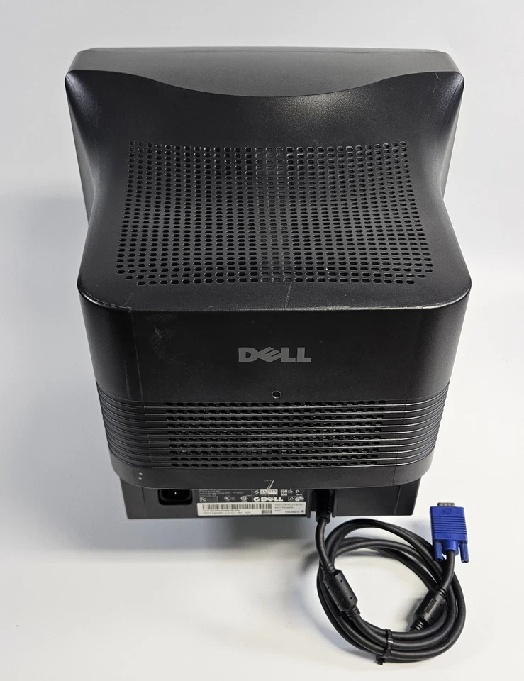 Dell P793 17" Color CRT Monitor For Retro Gaming w/VGA Cable -Not Working |AS IS - Image 4 of 4