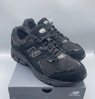 New Balance 2002R White Protection Pack Black Gore Tex EU 45 US 11 Schwarz Neu
