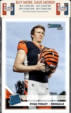 2019 Donruss #306 Ryan Finley Rookie Cincinnati Bengals