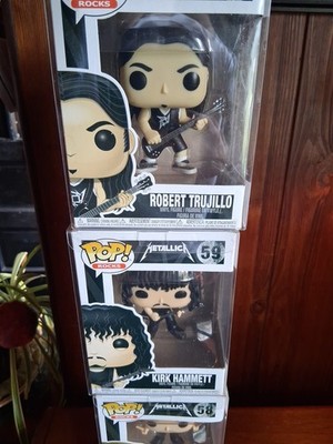 Metallica Funko Pop Rocks Full Set Of4 Kirk, James,Robert,&Lars