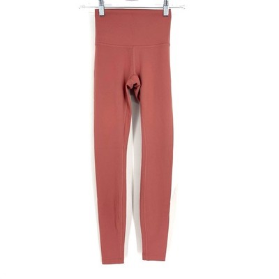 Lululemon Wunder Train High Rise Tight 25'' Brier Rose Size 2