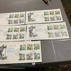 New Zealand X 5 Signed FDC s Circ ,1991