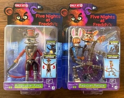 Five Nights At Freddy's Ringmaster Foxy & Magician Mangle Exclusives New 2026