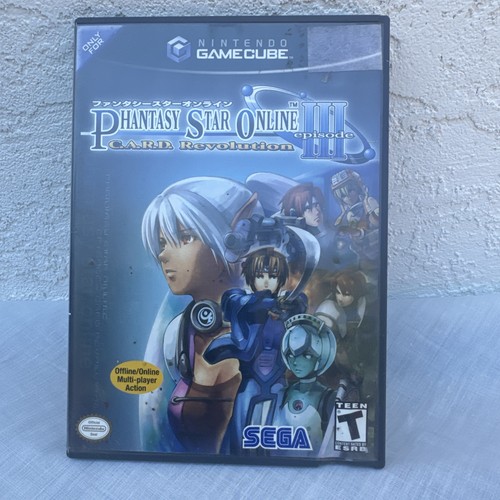 Phantasy Star Online Episode III C.A.R.D Revolution Nintendo GameCube Tested