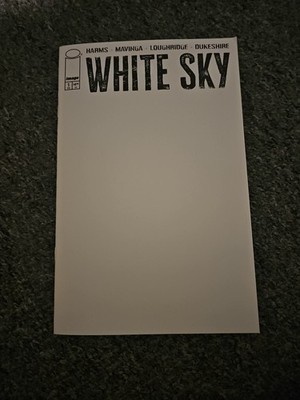 White Sky #1 Comic Cover D Blank Sketch Variant Image Comics 2026 NM