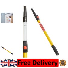 Adjustable Fibreglass & Aluminium Extension Pole - 2' to 4' for Painters