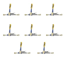 (8 Pack) Easy Binder Ratcheting Chain Load Binder, 5400 lbs WLL