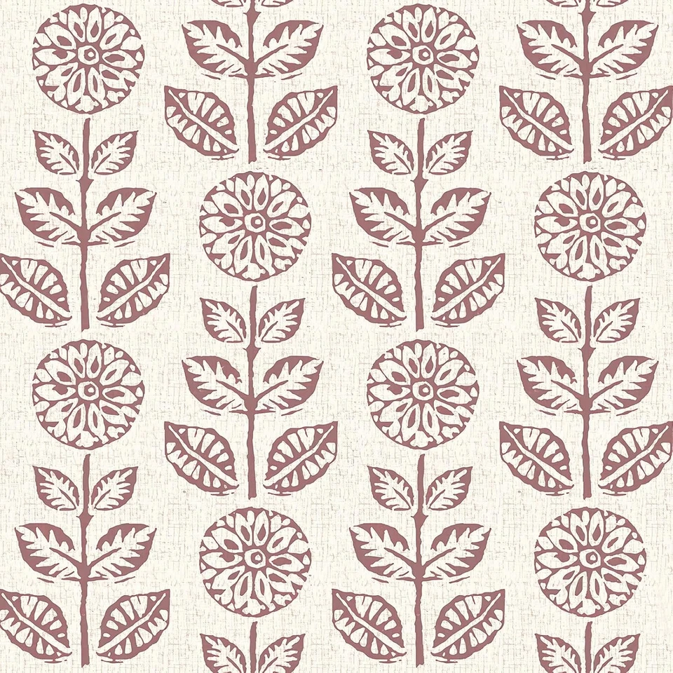 Stain Resistant Floral Wallpaper 17in x 118in - Perfect for Bathrooms & Bedrooms - Image 3 of 4