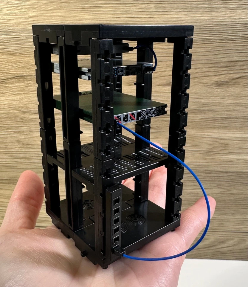 1/12 Dollhouse miniature Network equipment Set Computer equipment - Image 2 of 4