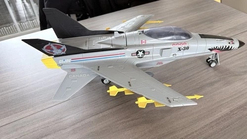 Conquest X-30 Jet Complete 1986 G.I. Joe Hasbro.