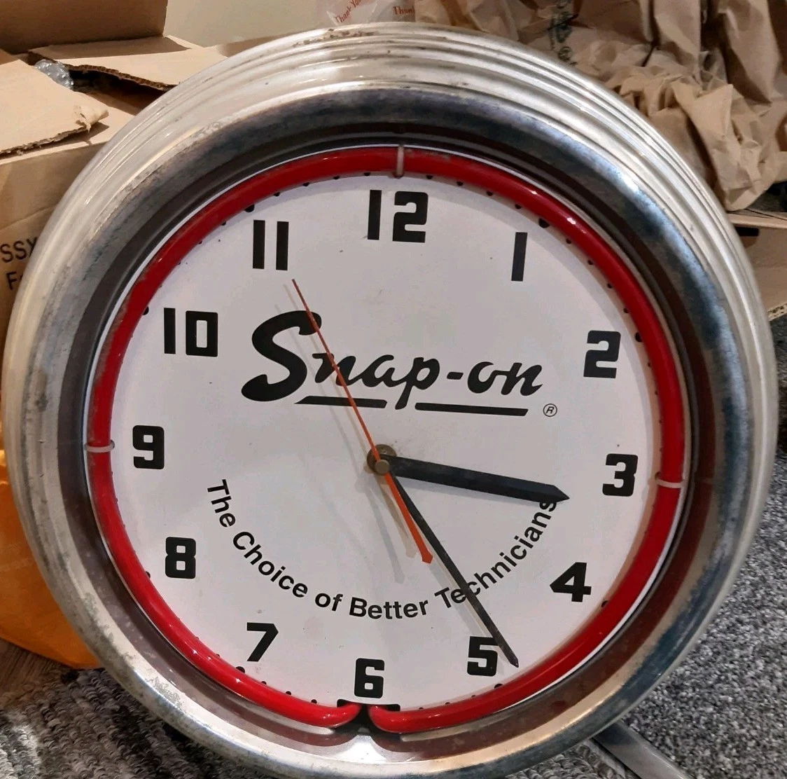 Snap on Clock in Collectable Clocks for sale | eBay UK